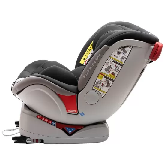 Scaun auto Allegra rotativ cu Isofix 0-36kg negru KidsCare Scaun auto Allegra rotativ cu Isofix 0-36kg negru KidsCare