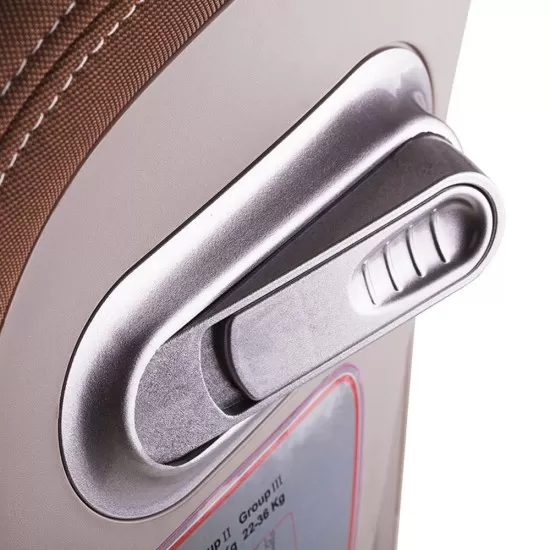 Scaun auto cu isofix si centura Top Tether Alia 9-36 kg Moka Kiwy