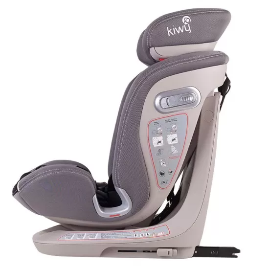 Scaun auto cu isofix si centura Top Tether Alia 9-36 kg Carbon Kiwy Scaun auto cu isofix si centura Top Tether Alia 9-36 kg Carbon Kiwy