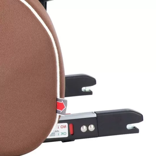 Scaun auto cu Isofix SLF123 PLUS Q-FIX Moka 9-36 kg Kiwy