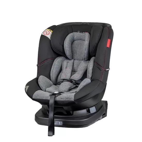 Scaun auto Millo rotativ 360 grade cu Isofix 0-18 kg Negru Coletto Scaun auto Millo rotativ 360 grade cu Isofix 0-18 kg Negru Coletto