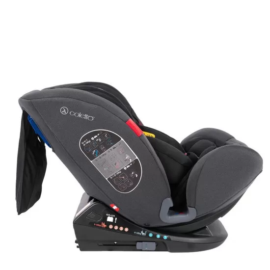 Scaun auto Rear Facing cu Isofix Cascade Red 0-36 kg Coletto Scaun auto Rear Facing cu Isofix Cascade Red 0-36 kg Coletto