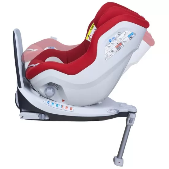 Scaun auto Rear Facing rotativ Tiago 0-18 kg rosu KidsCare Scaun auto Rear Facing rotativ Tiago 0-18 kg rosu KidsCare