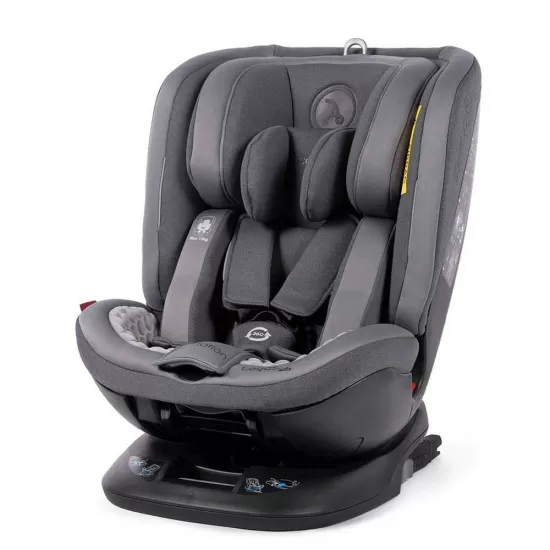 Scaun auto rotativ Rear Facing cu Isofix si centura Top Tether Logos gri inchis 0-36 kg Coletto Scaun auto rotativ Rear Facing cu Isofix si centura Top Tether Logos gri inchis 0-36 kg Coletto