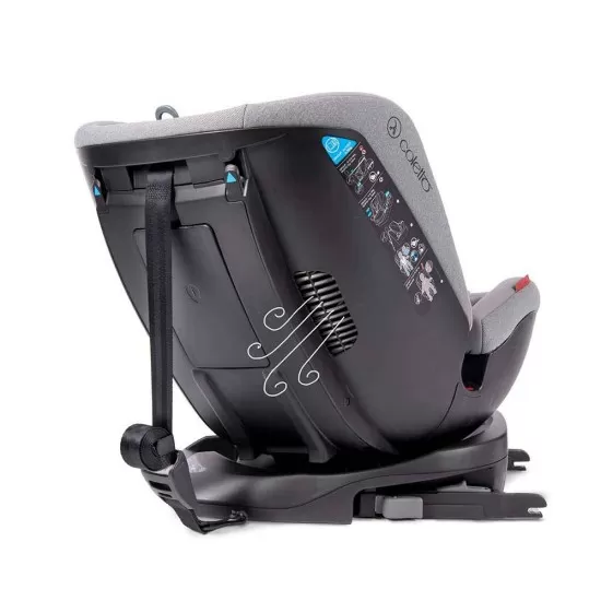 Scaun auto rotativ Rear Facing cu Isofix si centura Top Tether Logos gri inchis 0-36 kg Coletto Scaun auto rotativ Rear Facing cu Isofix si centura Top Tether Logos gri inchis 0-36 kg Coletto