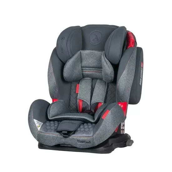Scaun auto cu Isofix grupa 9-36 kg Grey Vivaro Coletto Scaun auto cu Isofix grupa 9-36 kg Grey Vivaro Coletto