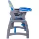 Scaun de masa multifunctional albastru Kidscare Scaun de masa multifunctional albastru Kidscare