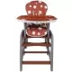 Scaun de masa multifunctional maro Kidscare Scaun de masa multifunctional maro Kidscare