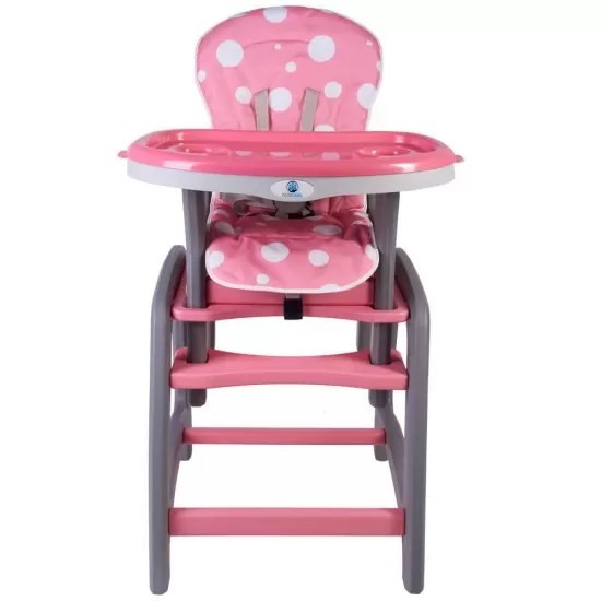 Scaun de masa multifunctional roz Kidscare Scaun de masa multifunctional roz Kidscare