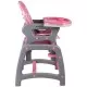 Scaun de masa multifunctional roz Kidscare Scaun de masa multifunctional roz Kidscare