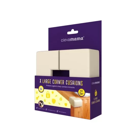 Set 4 pernute XL protectoare colturi mobilier 3053 Clevamama Set 4 pernute XL protectoare colturi mobilier 3053 Clevamama
