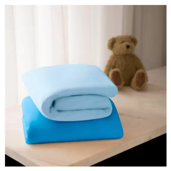 Set cearceaf cu elastic 120cm x 60cm Clevamama 7307 Set cearceaf cu elastic 120cm x 60cm Clevamama 7307