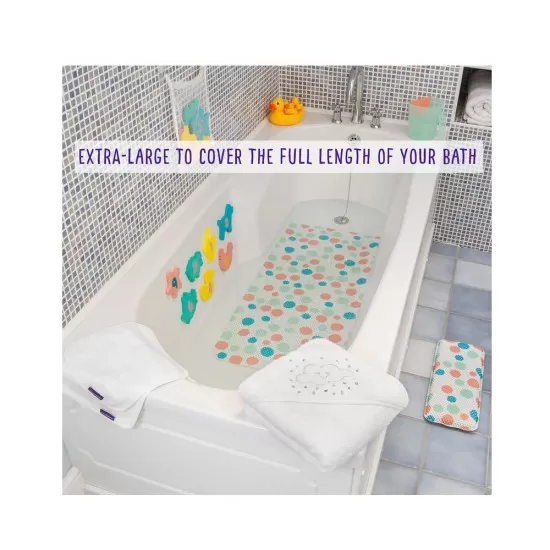 Set covoras antiderapant si genunchiera pentru baie Clevamama 3505
