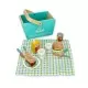 Set de joaca 26 piese din lemn, cos pentru picnic Lelin L40203 Set de joaca 26 piese din lemn, cos pentru picnic Lelin L40203