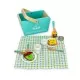 Set de joaca 26 piese din lemn, cos pentru picnic Lelin L40203 Set de joaca 26 piese din lemn, cos pentru picnic Lelin L40203