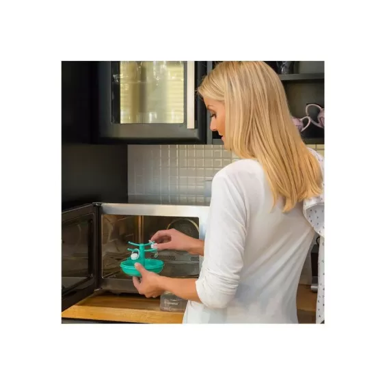 Sterilizator suzete turcoaz Clevamama Sterilizator suzete turcoaz Clevamama