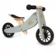Tricicleta fara pedale transformabila Tiny Tot gri-verzui Kinderfeets Tricicleta fara pedale transformabila Tiny Tot gri-verzui Kinderfeets