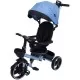 Tricicleta pliabila pentru copii Impera albastru, scaun rotativ, copertina de soare, maner pentru parinti Kidscare Tricicleta pliabila pentru copii Impera albastru, scaun rotativ, copertina de soare, maner pentru parinti Kidscare