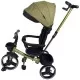 Tricicleta pliabila pentru copii Impera kaki, scaun rotativ, copertina de soare, maner pentru parinti Kidscare Tricicleta pliabila pentru copii Impera kaki, scaun rotativ, copertina de soare, maner pentru parinti Kidscare