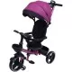 Tricicleta pliabila pentru copii Impera mov, scaun rotativ, copertina de soare, maner pentru parinti Kidscare