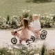 Tricicleta roz fara pedale transformabila Tiny Tot Plus Kinderfeets Tricicleta roz fara pedale transformabila Tiny Tot Plus Kinderfeets