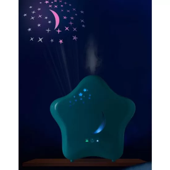 Umidificator de camera cu proiector si lumina de noapte Moony Lanaform Umidificator de camera cu proiector si lumina de noapte Moony Lanaform