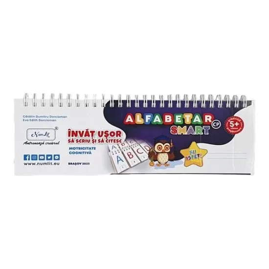 Alfabetar Smart pentru Clasa Pregatitoare NumLit ALFAB-CP-SMART Alfabetar Smart pentru Clasa Pregatitoare NumLit ALFAB-CP-SMART