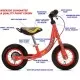 Bicicleta fara pedale 10 inch Learn 2 Ride WeeRide WR12R Bicicleta fara pedale 10 inch Learn 2 Ride WeeRide WR12R