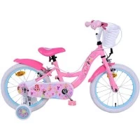 Bicicleta pentru fete Disney Princess 16 inch cu doua frane de mana Volare 