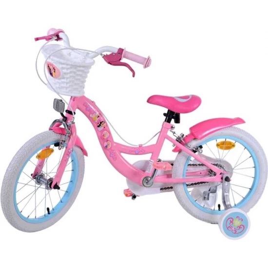 Bicicleta pentru fete Disney Princess 16 inch cu doua frane de mana Volare Bicicleta pentru fete Disney Princess 16 inch cu doua frane de mana Volare