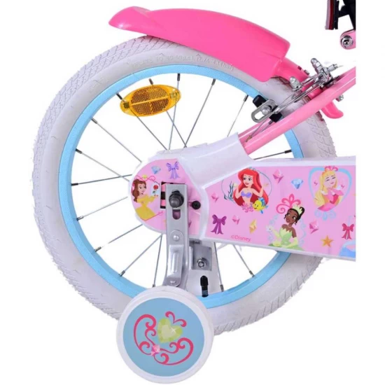 Bicicleta pentru fete Disney Princess 16 inch cu doua frane de mana Volare Bicicleta pentru fete Disney Princess 16 inch cu doua frane de mana Volare