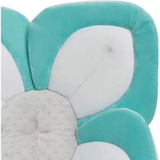 Cadita de plus si salteluta de joaca Lotus BloomingBath Turcoaz/Alb/Gri Deschis BB105L Cadita de plus si salteluta de joaca Lotus BloomingBath Turcoaz/Alb/Gri Deschis BB105L