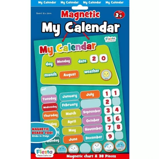 Calendar magnetic 20x26 cm Fiesta Crafts Calendar magnetic 20x26 cm Fiesta Crafts