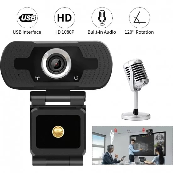 Camera Web 1080P USB 2.0 FullHD Trepied inclus In One IO0037 Camera Web 1080P USB 2.0 FullHD Trepied inclus In One IO0037