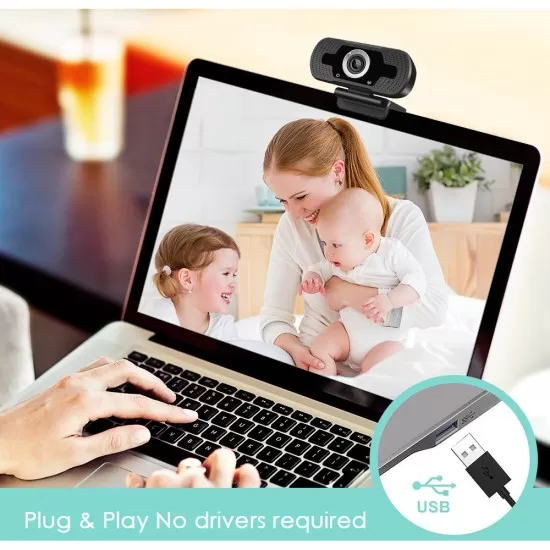 Camera Web 1080P USB 2.0 FullHD Trepied inclus In One IO0037 Camera Web 1080P USB 2.0 FullHD Trepied inclus In One IO0037