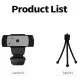 Camera Web 5MP USB 2.0 FullHD Autofocus Trepied inclus In One IO0040 Camera Web 5MP USB 2.0 FullHD Autofocus Trepied inclus In One IO0040