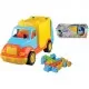 Camion pentru gunoi 48 cm cu 38 piese constructie Ucar Toys UC86 Camion pentru gunoi 48 cm cu 38 piese constructie Ucar Toys UC86