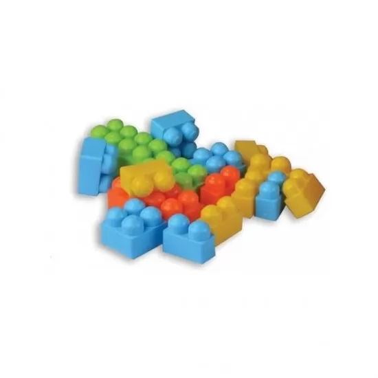 Camion pentru gunoi 48 cm cu 38 piese constructie Ucar Toys UC86 Camion pentru gunoi 48 cm cu 38 piese constructie Ucar Toys UC86