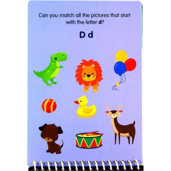Carte de activitati ABC Chalk Book Alligator AB3219ABCCH