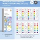 Carte de colorat cu apa, pensula de pictat si culori incluse, 19 x 8 x 1.3 cm, World Adventure Mideer MD4225 Carte de colorat cu apa, pensula de pictat si culori incluse, 19 x 8 x 1.3 cm, World Adventure Mideer MD4225