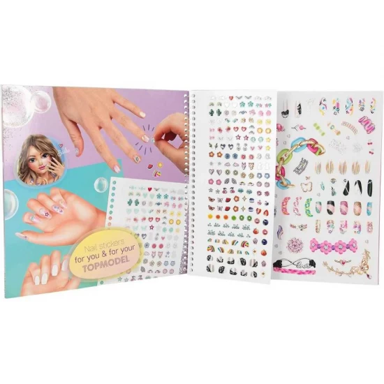 Carte de colorat TOPModel Create Your Hand Design Depesche PT13029 Carte de colorat TOPModel Create Your Hand Design Depesche PT13029