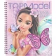 Carte de colorat TOPModel Fairy Love Depesche PT12976 Carte de colorat TOPModel Fairy Love Depesche PT12976