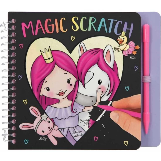 Carte Princess Mimi Mini Magic-Scratch Book Depesche PT11413 Carte Princess Mimi Mini Magic-Scratch Book Depesche PT11413