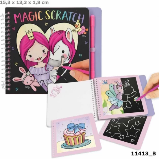 Carte Princess Mimi Mini Magic-Scratch Book Depesche PT11413 Carte Princess Mimi Mini Magic-Scratch Book Depesche PT11413