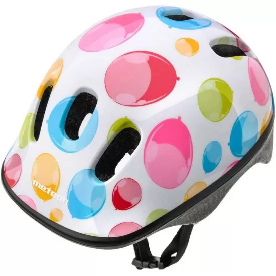 Casca pentru copii XS 44-48 Meteor MT24828 Colour Dots Casca pentru copii XS 44-48 Meteor MT24828 Colour Dots