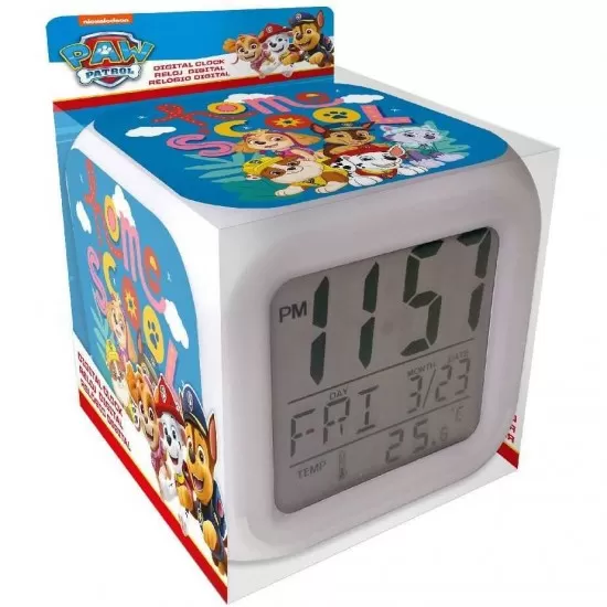 Ceas desteptator digital copii Paw Patrol SunCity Ceas desteptator digital copii Paw Patrol SunCity