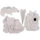 Coloreaza-ti propria Masca 3D T-Rex Fiesta Crafts FCT-3042 Coloreaza-ti propria Masca 3D T-Rex Fiesta Crafts FCT-3042
