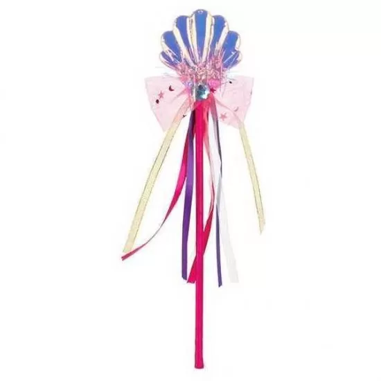 Costum Sirena cu Fustita, Diadema si Bagheta Magica Toi-Toys Costum Sirena cu Fustita, Diadema si Bagheta Magica Toi-Toys