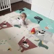 Covoras de joaca pliabil cu 2 fete 180x200 cm Flumi Stradute/Arca lui Noe Covoras de joaca pliabil cu 2 fete 180x200 cm Flumi Stradute/Arca lui Noe