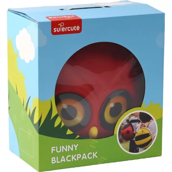 Ghiozdan prescolari Bufnita Supercute EBS825 Rosu Ghiozdan prescolari Bufnita Supercute EBS825 Rosu